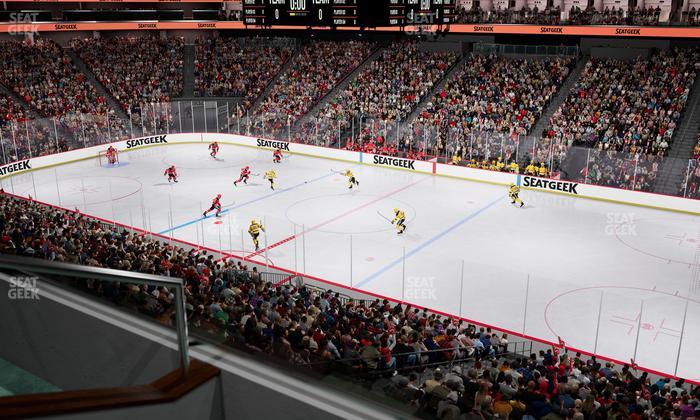 Prudential Center - Section Suite 136 Seat View