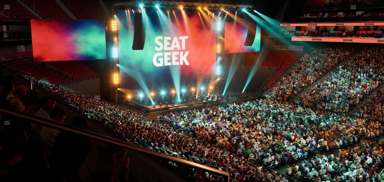 Prudential Center - Section Suite 136 Seat View