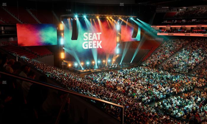 Prudential Center - Section Suite 136 Seat View