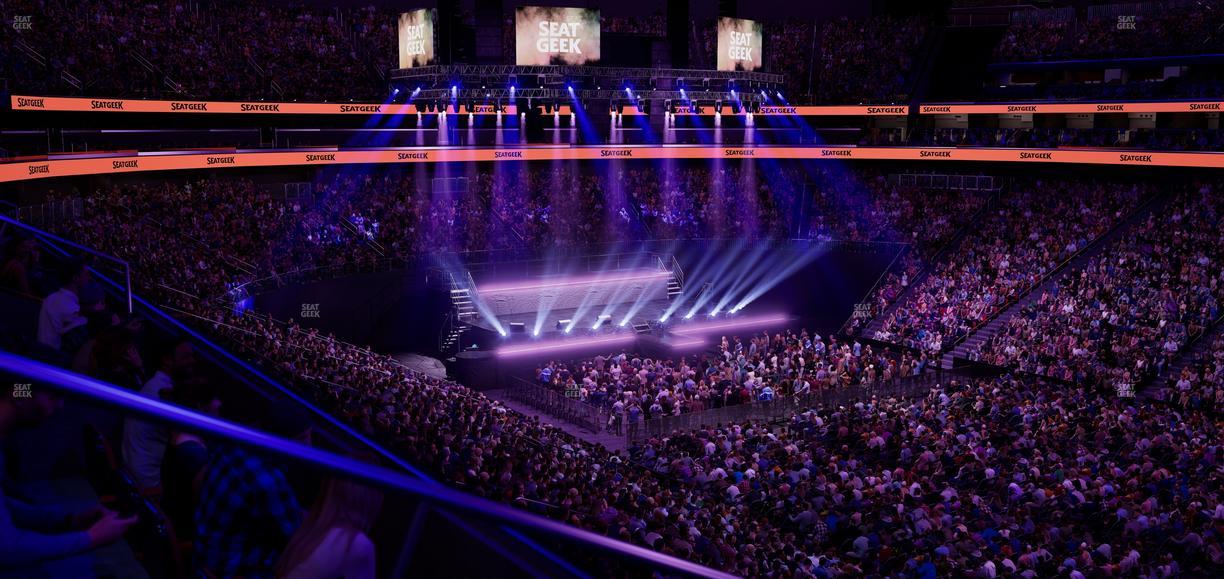 Prudential Center - Section Suite 136 Seat View