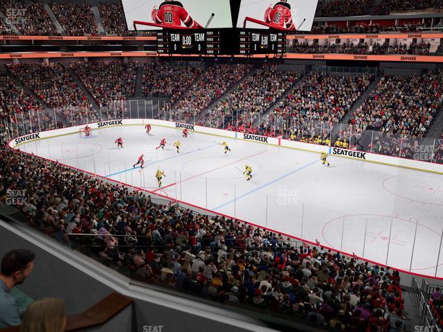 Prudential Center - Section Suite 137 Seat View