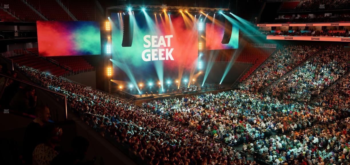 Prudential Center - Section Suite 137 Seat View