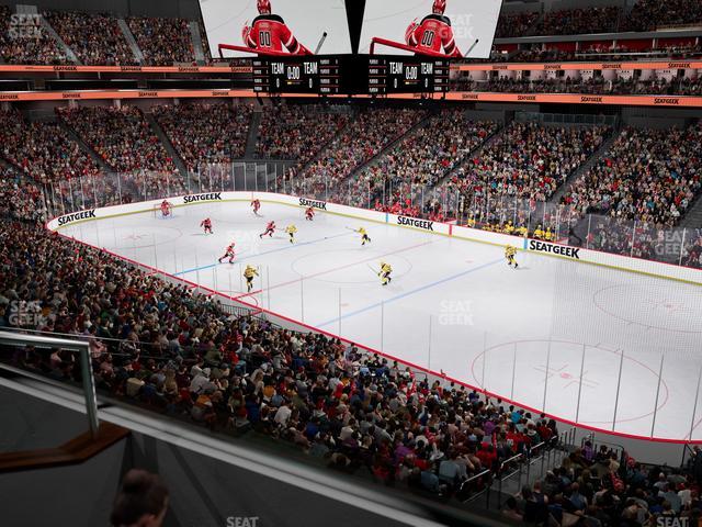 Prudential Center - Section Suite 138 Seat View