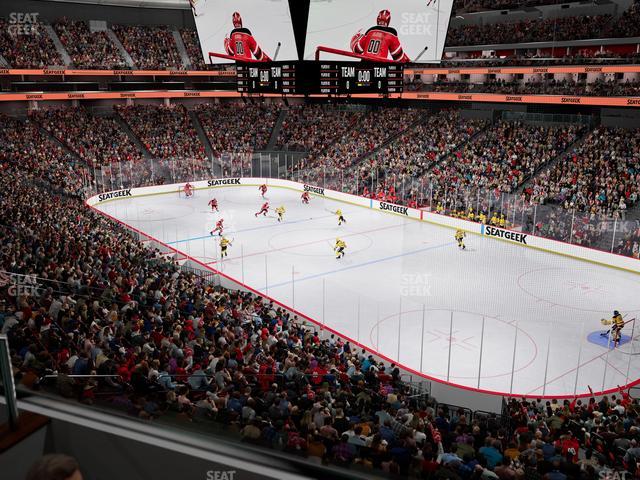 Prudential Center - Section Suite 140 Seat View