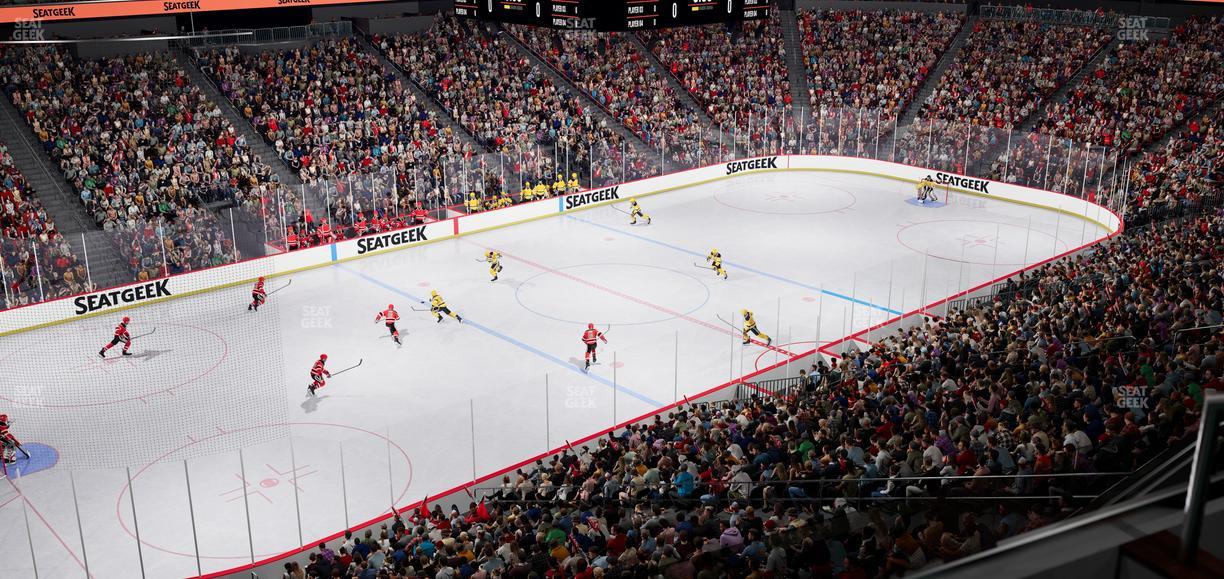 Prudential Center - Section Suite 217 Seat View