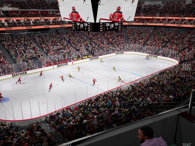 Prudential Center - Section Suite 217 Seat View