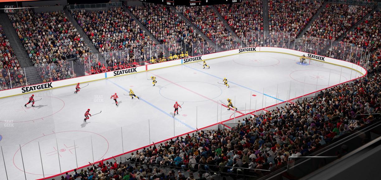 Prudential Center - Section Suite 218 Seat View