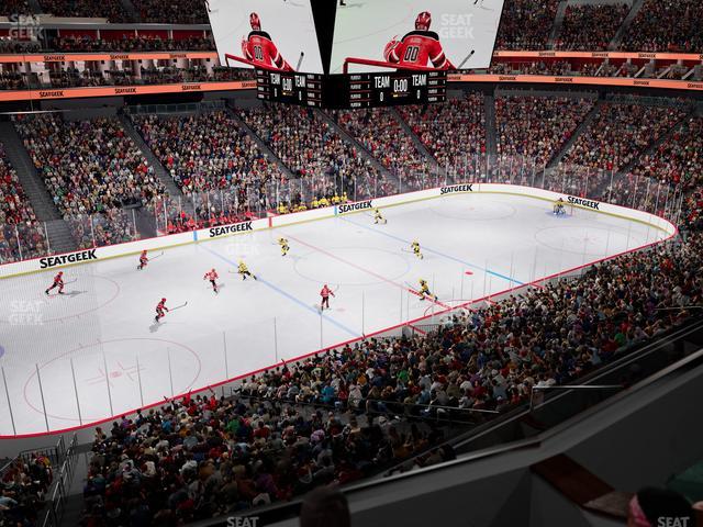 Prudential Center - Section Suite 218 Seat View