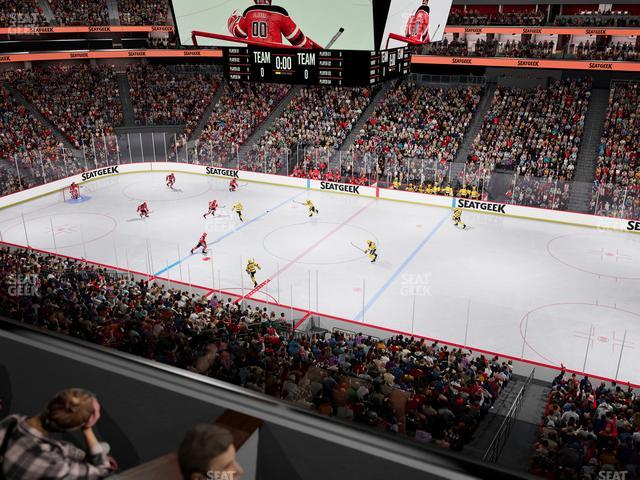 Prudential Center - Section Suite 229 Seat View