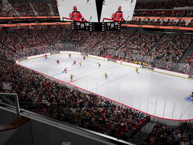 Prudential Center - Section Suite 232 Seat View