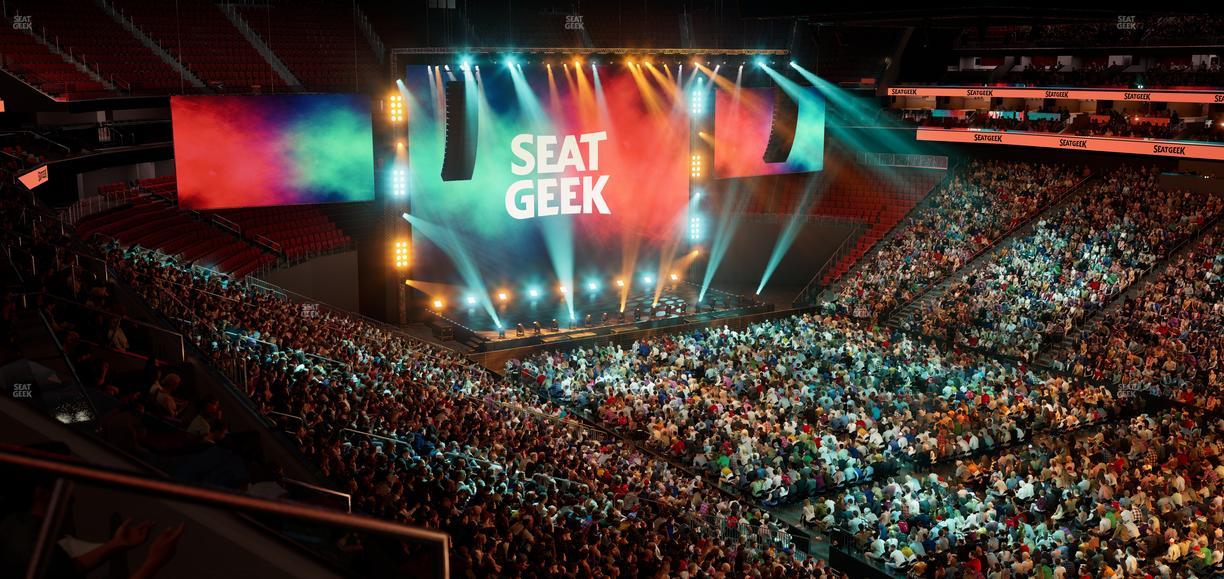 Prudential Center - Section Suite 232 Seat View