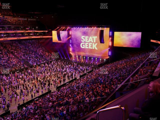 Prudential Center - Section Verizon Lounge 31 Seat View