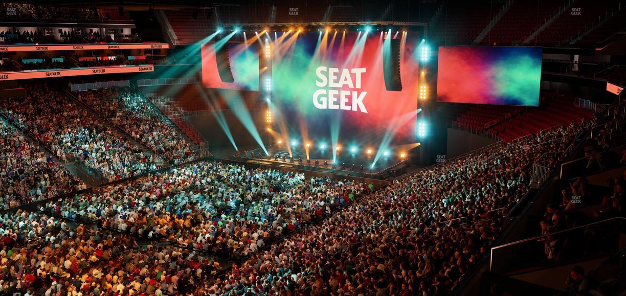 Prudential Center - Section Verizon Lounge 31 Seat View