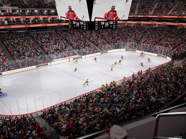 Prudential Center - Section Verizon Lounge 31 Seat View