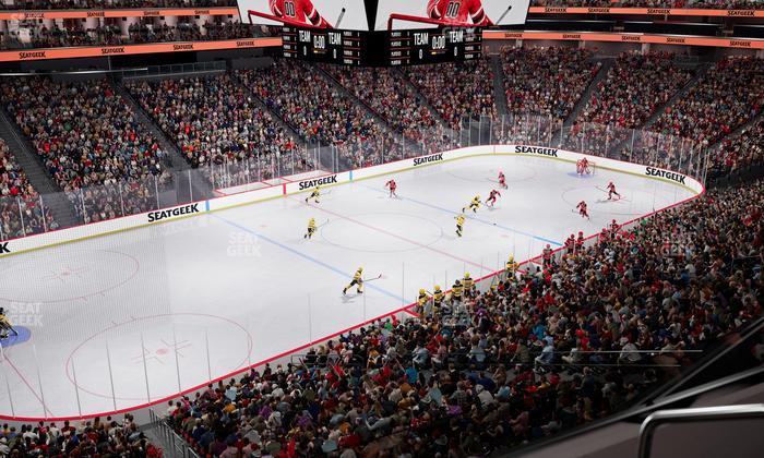 Prudential Center - Section Verizon Lounge 31 Seat View