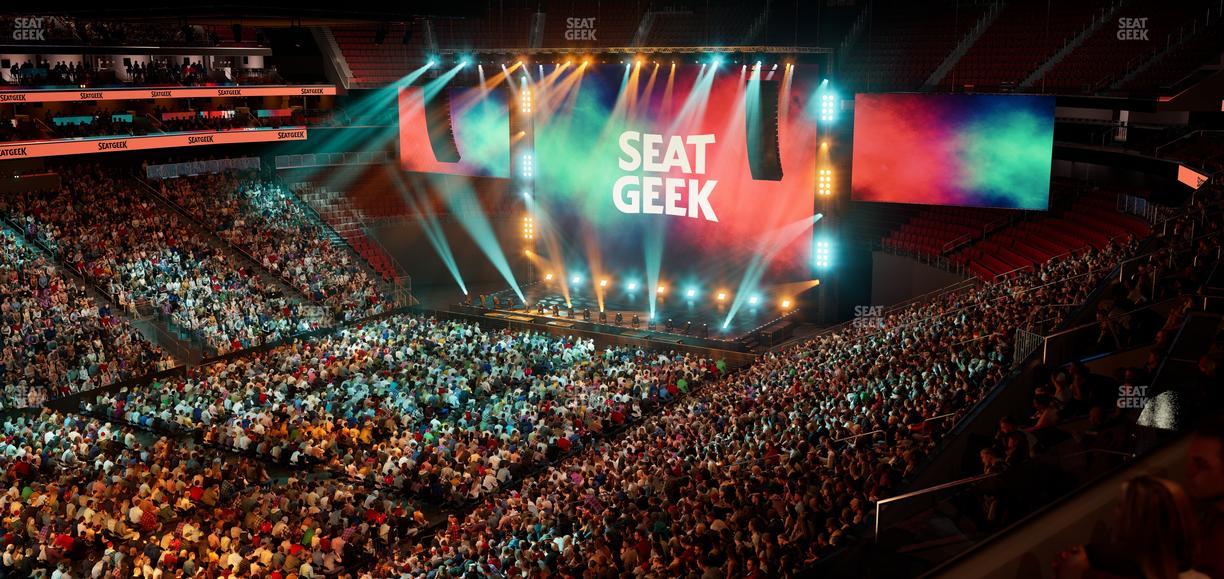 Prudential Center - Section Verizon Lounge 31 Seat View