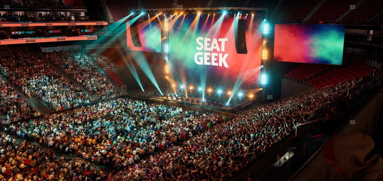 Prudential Center - Section Verizon Lounge 32 Seat View