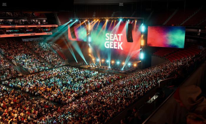 Prudential Center - Section Verizon Lounge 32 Seat View