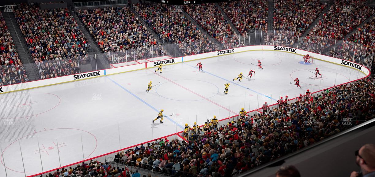 Prudential Center - Section Verizon Lounge 32 Seat View