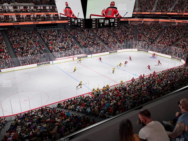 Prudential Center - Section Verizon Lounge 32 Seat View