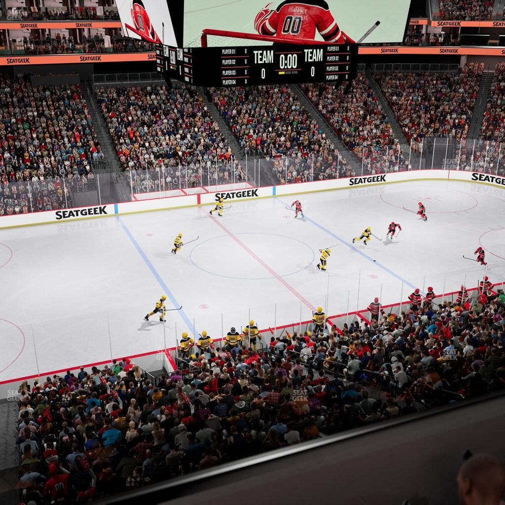 Prudential Center - Section Verizon Lounge 33 Seat View