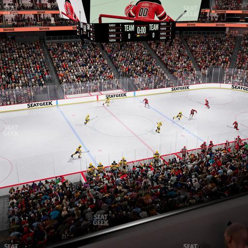 Prudential Center - Section Verizon Lounge 33 Seat View