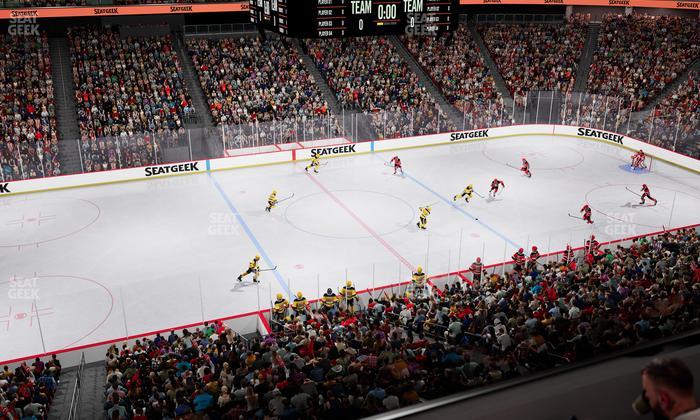 Prudential Center - Section Verizon Lounge 33 Seat View