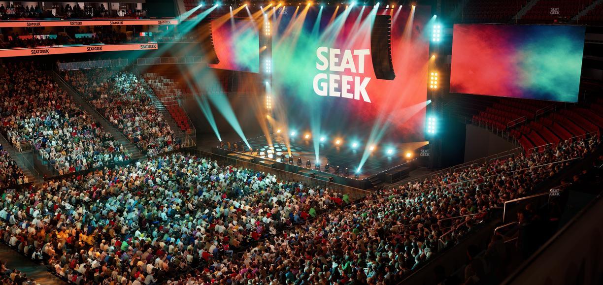 Prudential Center - Section Verizon Lounge 33 Seat View