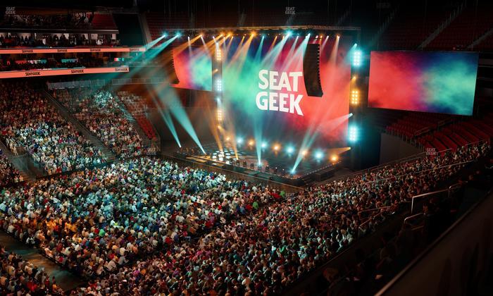 Prudential Center - Section Verizon Lounge 33 Seat View