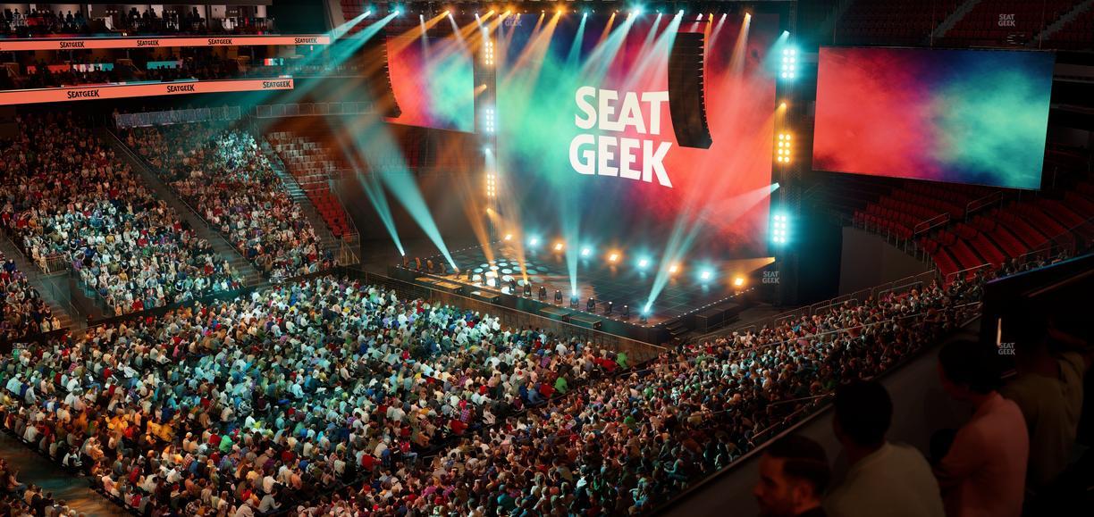 Prudential Center - Section Verizon Lounge 33 Seat View