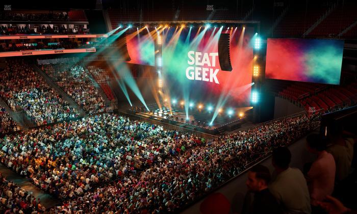 Prudential Center - Section Verizon Lounge 33 Seat View