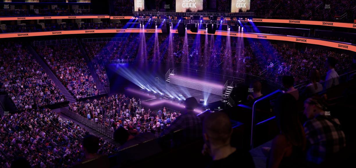 Prudential Center - Section Verizon Lounge 34 Seat View