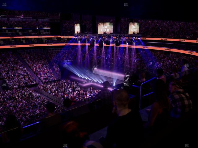 Prudential Center - Section Verizon Lounge 34 Seat View