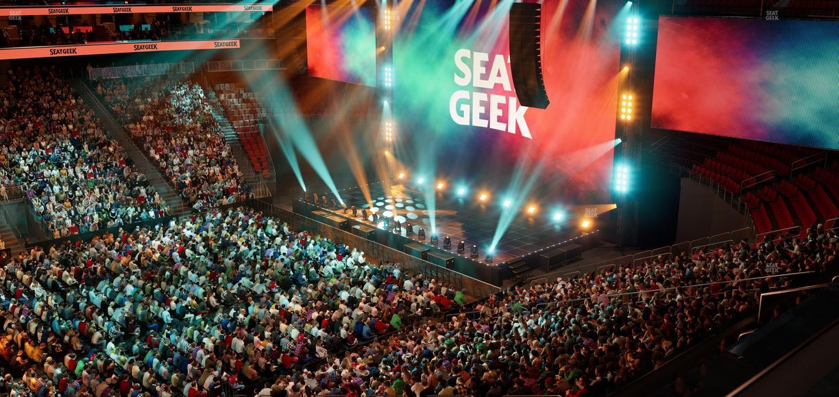 Prudential Center - Section Verizon Lounge 34 Seat View