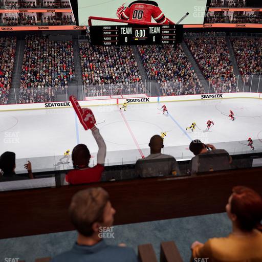 Prudential Center - Section Verizon Lounge 34 Seat View