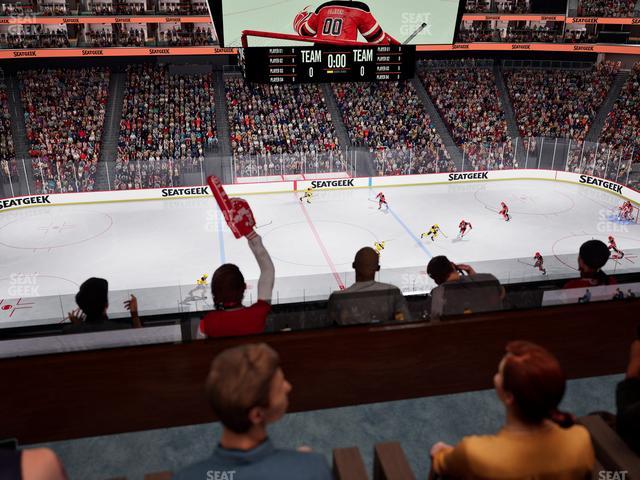 Prudential Center - Section Verizon Lounge 34 Seat View