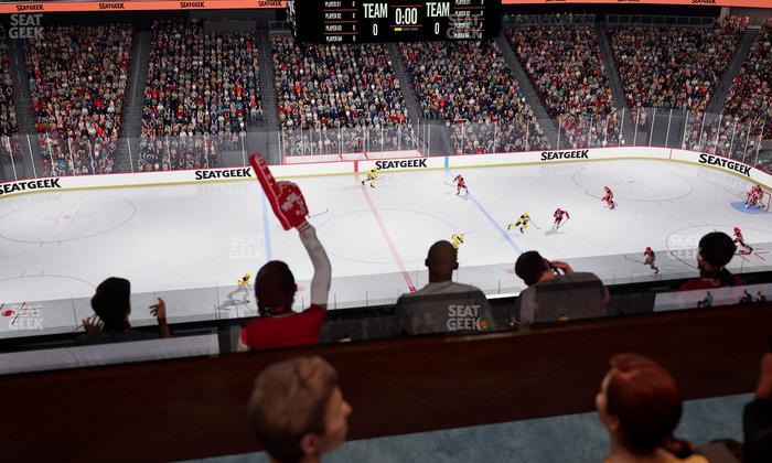 Prudential Center - Section Verizon Lounge 34 Seat View