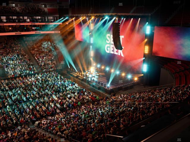 Prudential Center - Section Verizon Lounge 35 Seat View