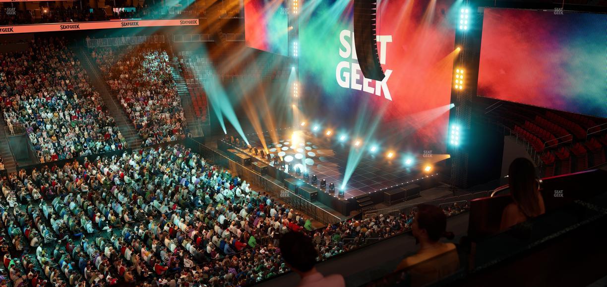 Prudential Center - Section Verizon Lounge 35 Seat View