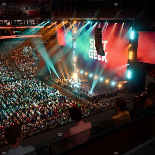 Prudential Center - Section Verizon Lounge 35 Seat View