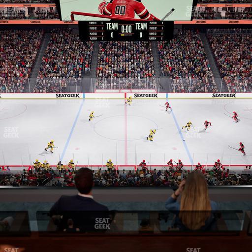 Prudential Center - Section Verizon Lounge 35 Seat View