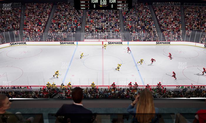 Prudential Center - Section Verizon Lounge 35 Seat View