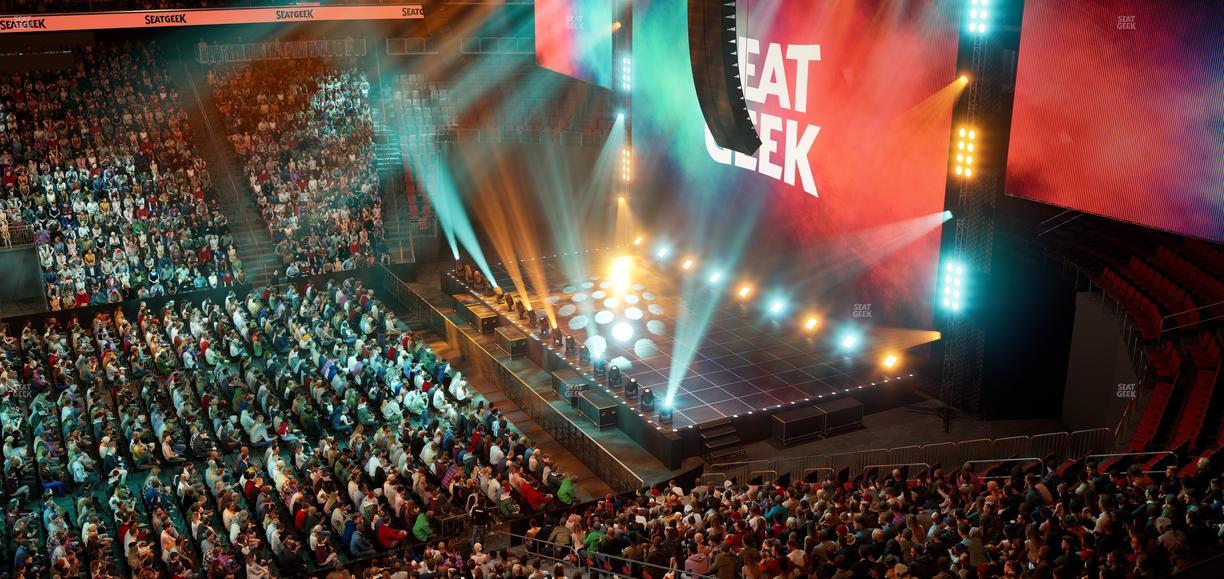 Prudential Center - Section Verizon Lounge 36 Seat View
