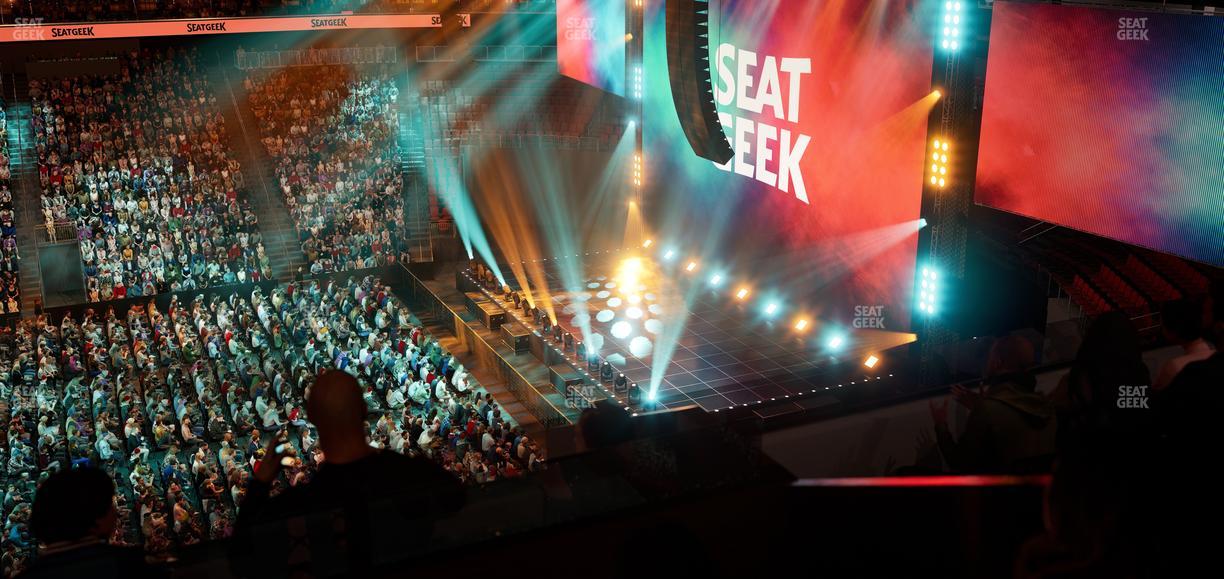 Prudential Center - Section Verizon Lounge 36 Seat View
