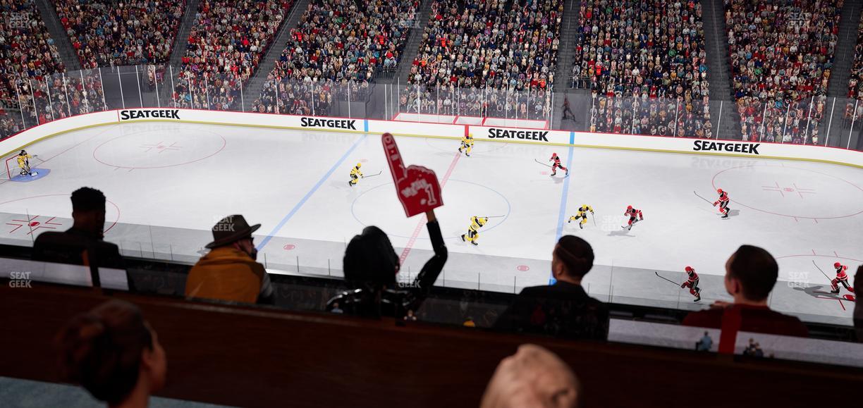 Prudential Center - Section Verizon Lounge 36 Seat View