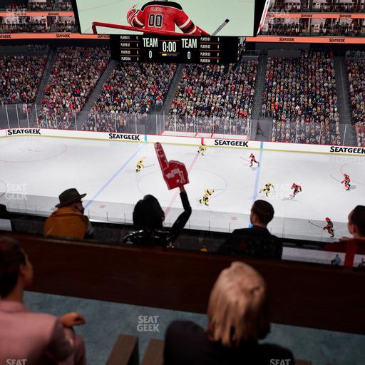 Prudential Center - Section Verizon Lounge 36 Seat View
