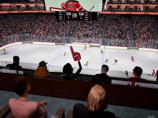 Prudential Center - Section Verizon Lounge 36 Seat View