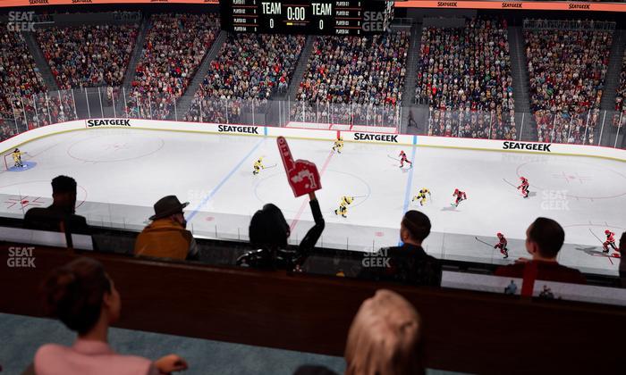 Prudential Center - Section Verizon Lounge 36 Seat View