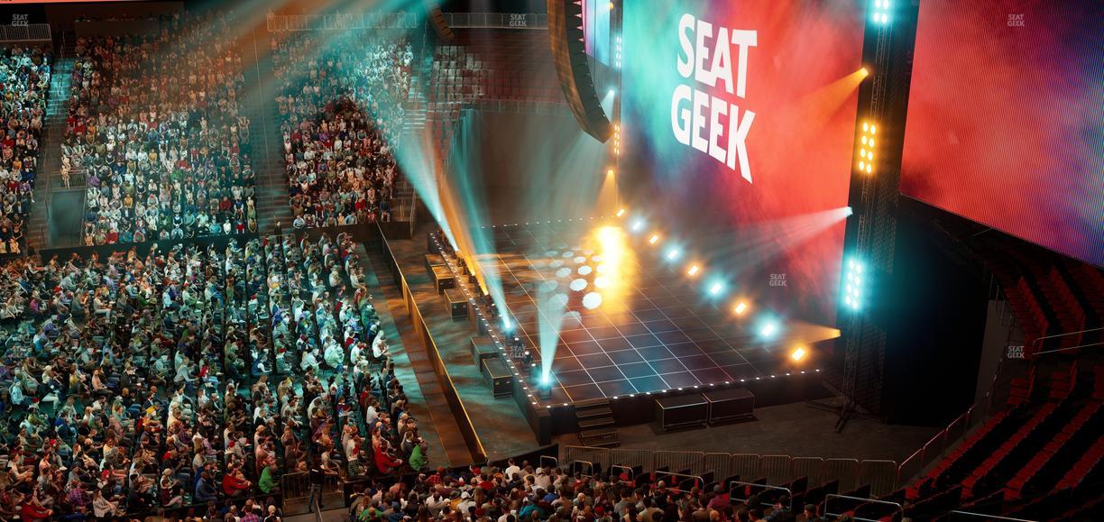 Prudential Center - Section Verizon Lounge 37 Seat View