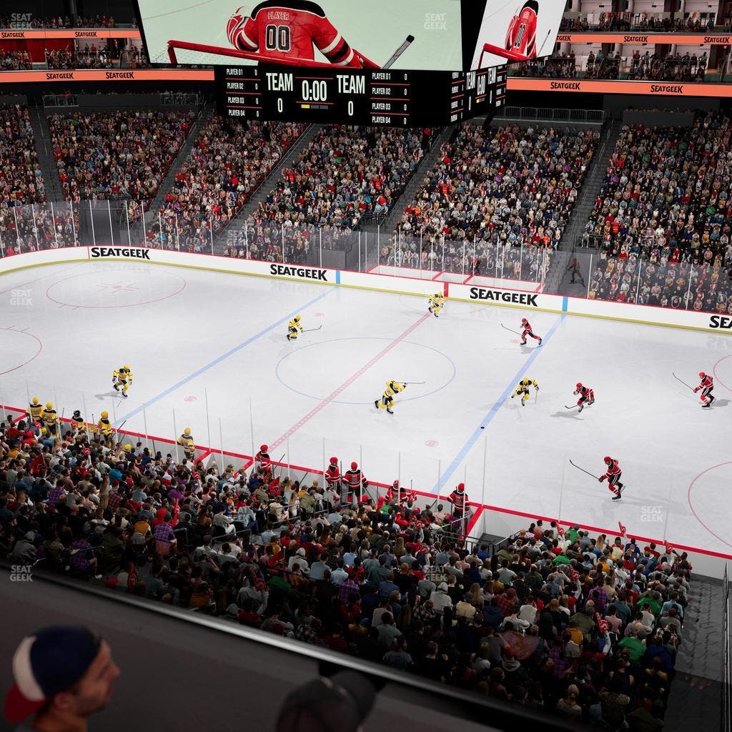 Prudential Center - Section Verizon Lounge 37 Seat View